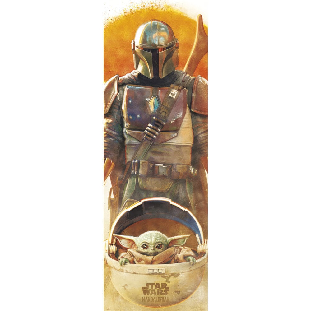 Deurposter - The Mandalorian 53 x 158 cm