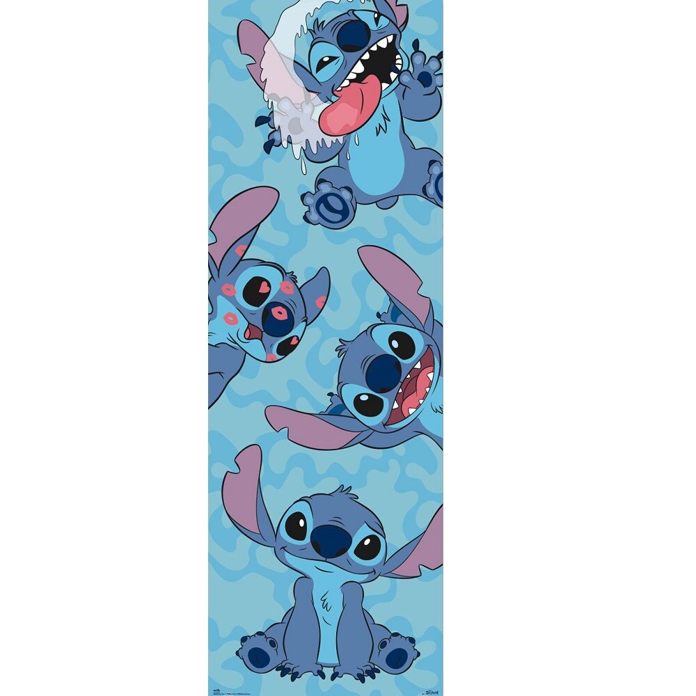 Deurposter - Lilo & Stitch 53 x 158 cm