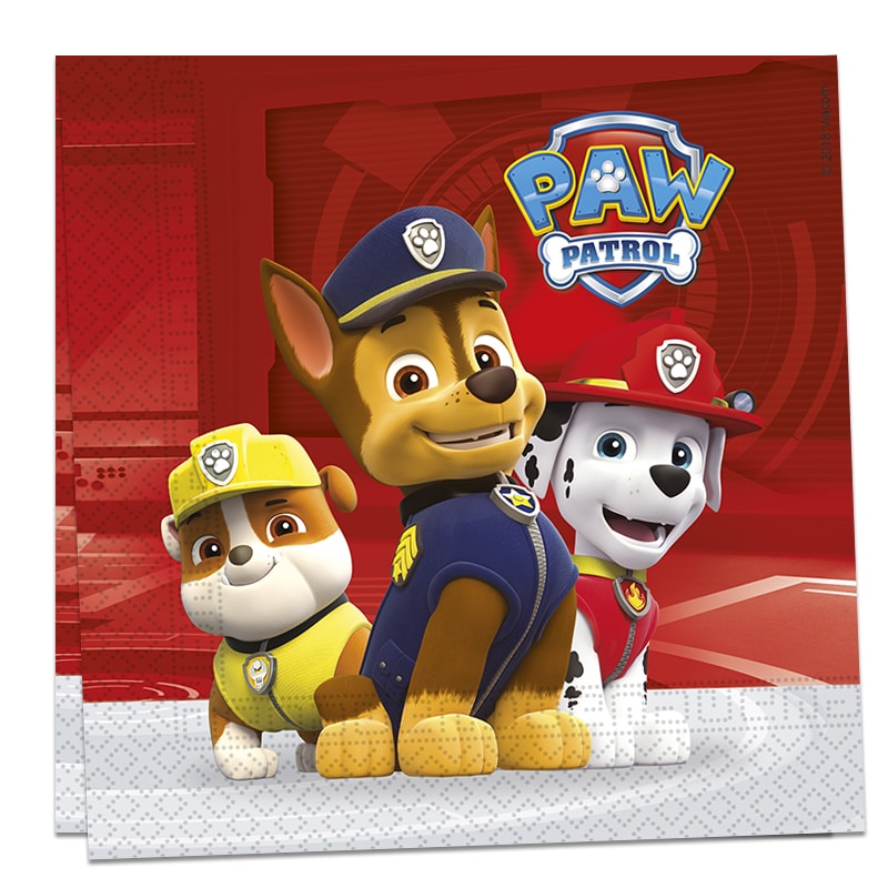 Paw Patrol Ready for Action - Servetten 20 stuks