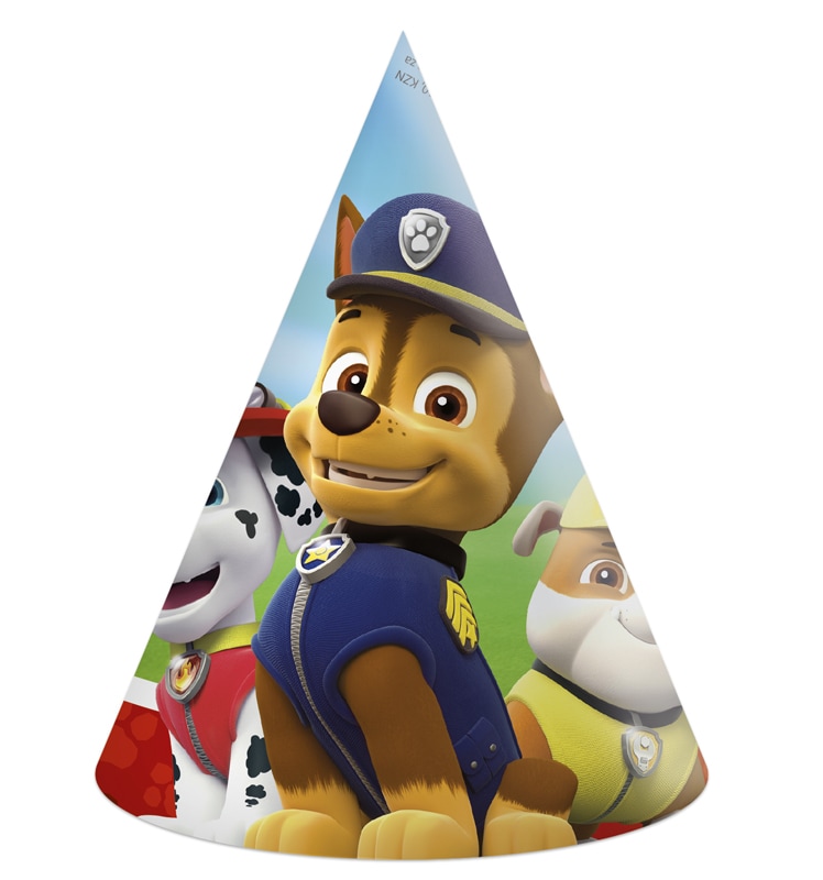 Paw Patrol - Feesthoedjes 6 stuks