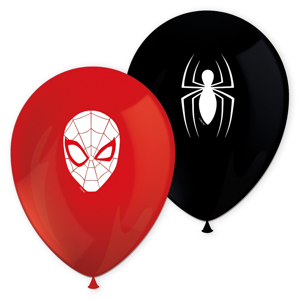Spiderman - Ballonnen 8 stuks