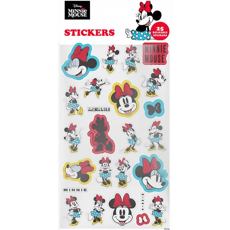 Minnie Mouse Stickers 25 stuks