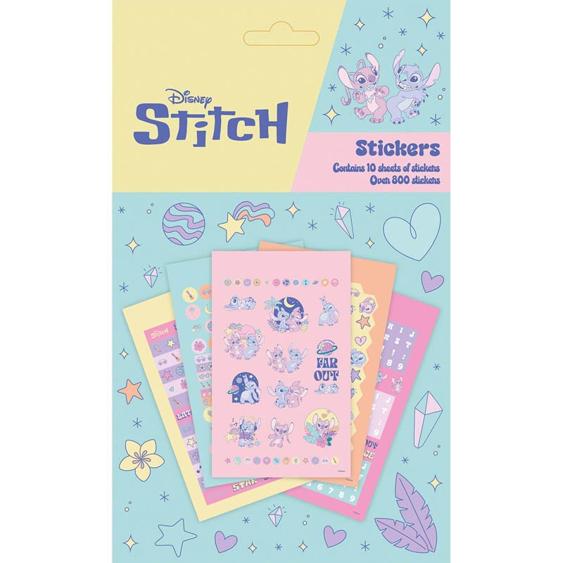 Stitch & Angel Stickers 800 stuks