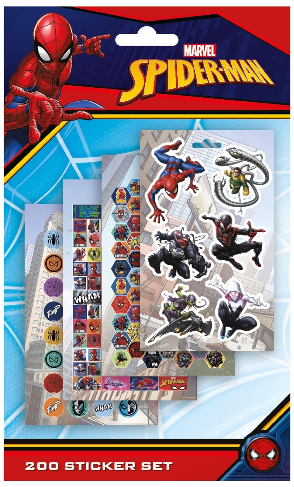 Spiderman - Stickers 200 stuks