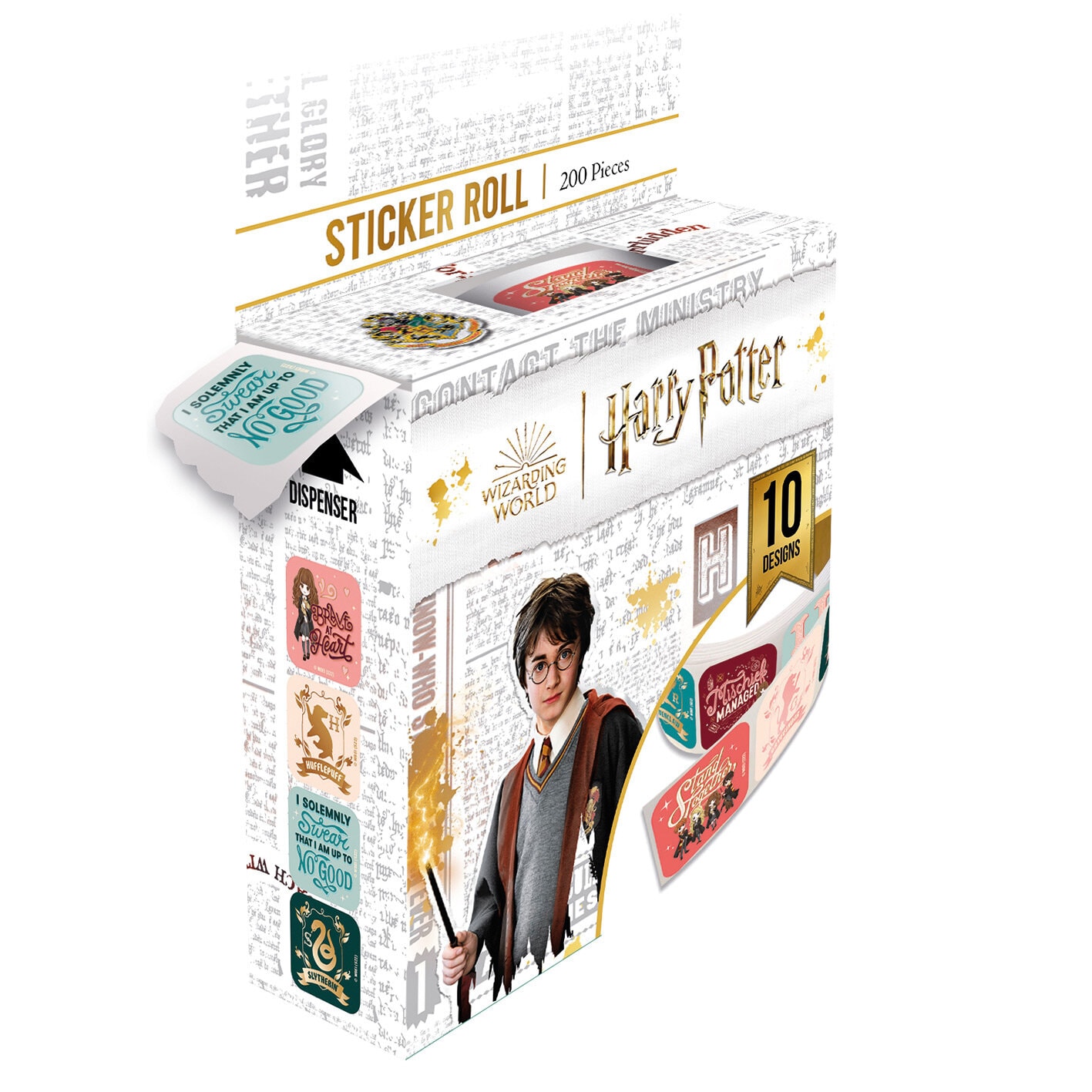 Harry Potter - Stickers op rol 200 stuks