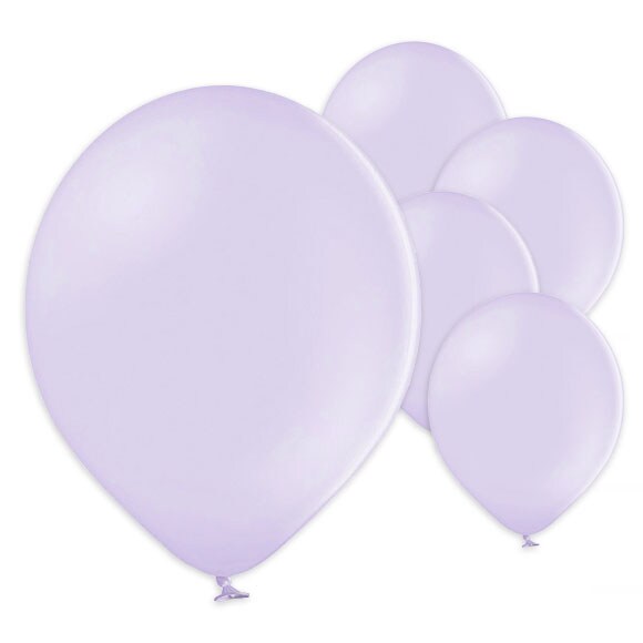 Ballonnen Lichtpaarse Pastelkleur 30 cm, 50 stuks