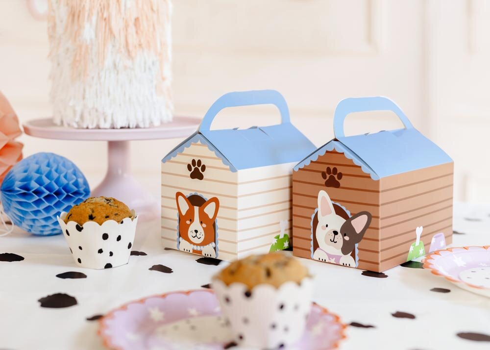Feestboxen Hondenhok 6 stuks