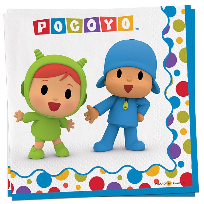Pocoyo - Servetten 20 stuks