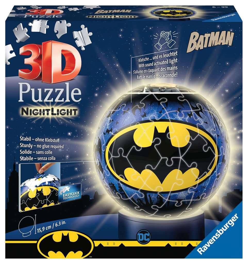 Ravensburger 3D Puzzel - Batman met nachtlampje 72 stukjes