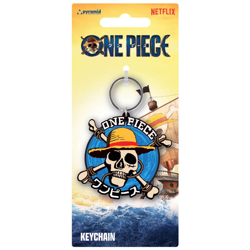 One Piece Sleutelhanger Straw Hat Crew Icon