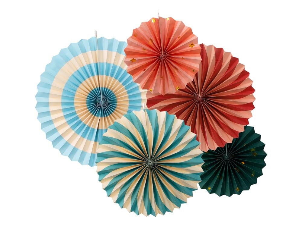 Circus Decoratieve Rozetten 26-43 cm