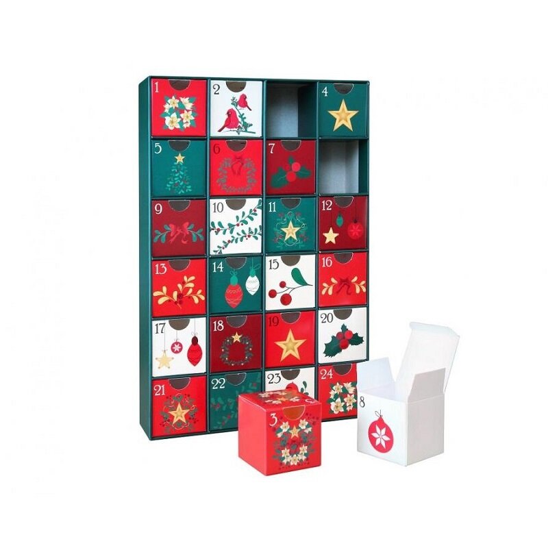 Adventskalender met doosjes