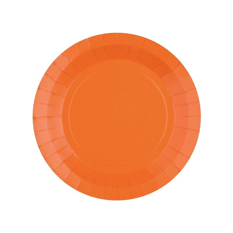 Bordjes 17,5 cm - Oranje 10-pack