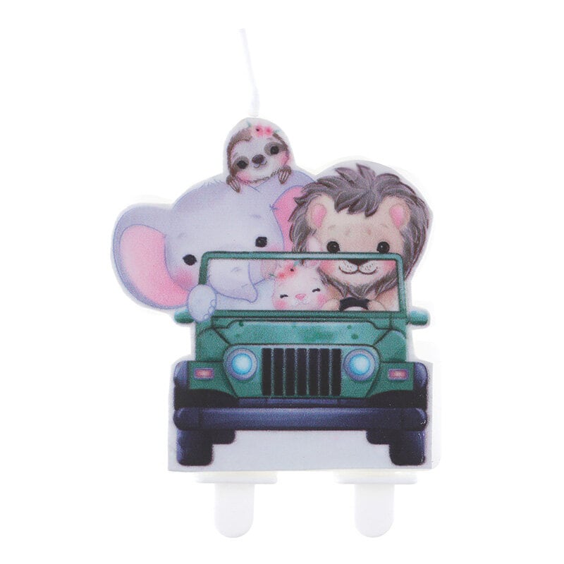 Baby Safari - Taartkaars 7,5 cm