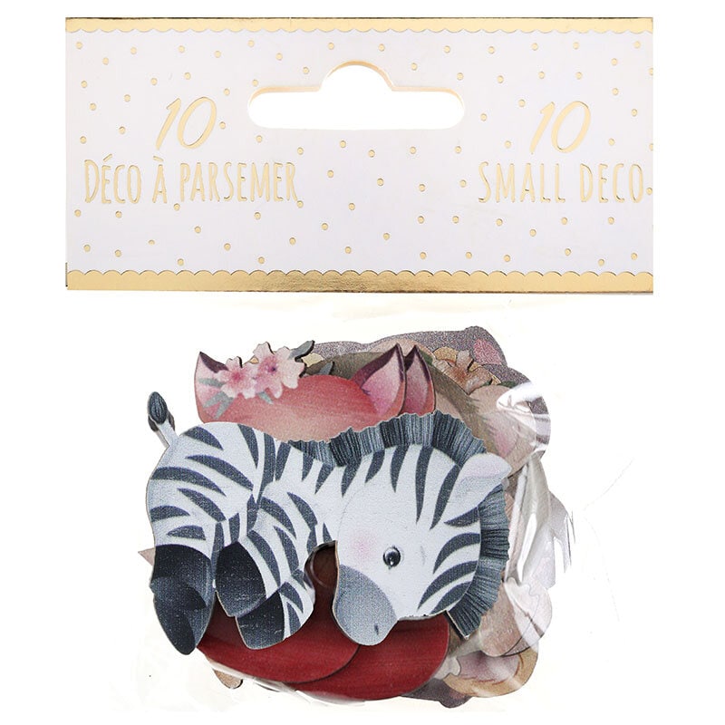 Baby Safari - Luxe houten confetti