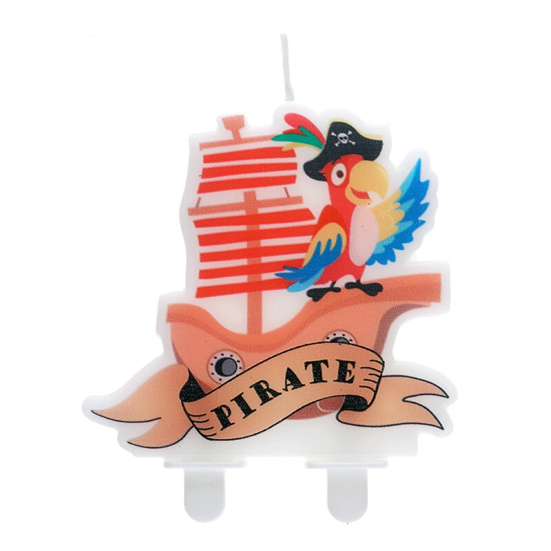 Kleine Piraten - Taartkaars 7,5 cm