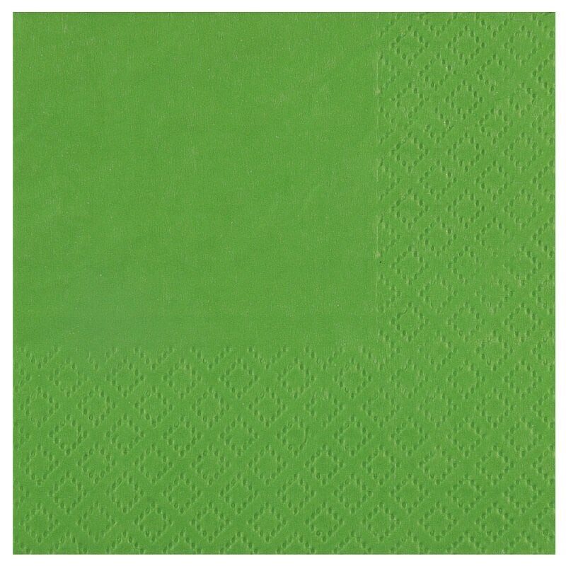 Servetten - Groen 25 stuks
