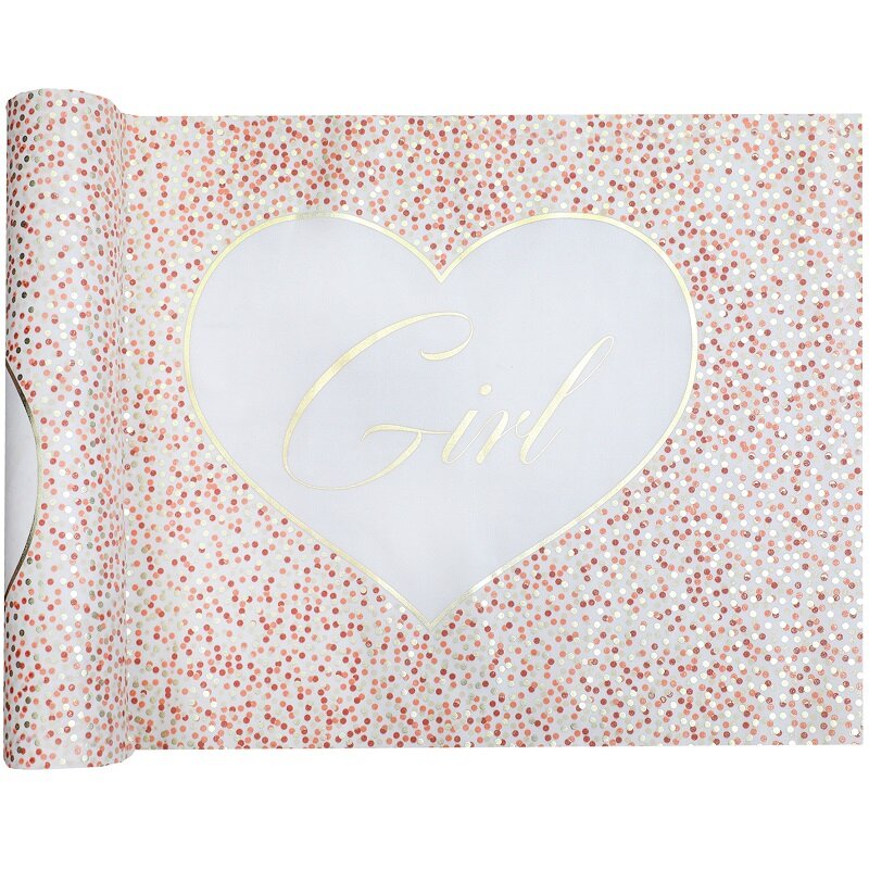 Baby Girl Dots - Tafelloper 3 meter