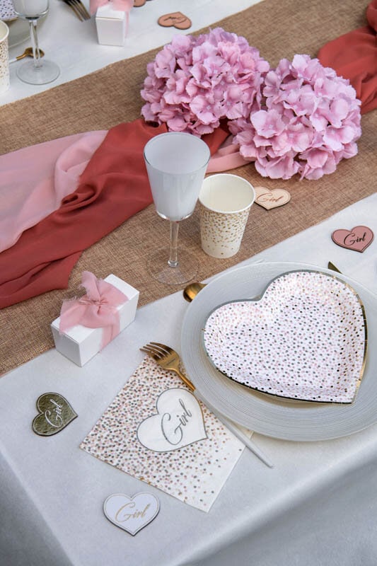 Baby Girl Dots - Papieren bekers 10 stuks