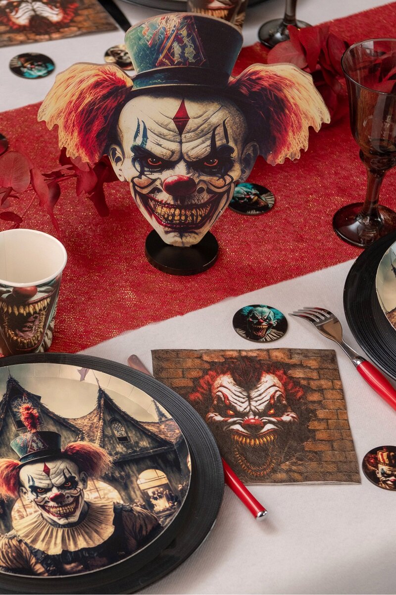 Killer Clown - Tafeldecoratie 20 cm
