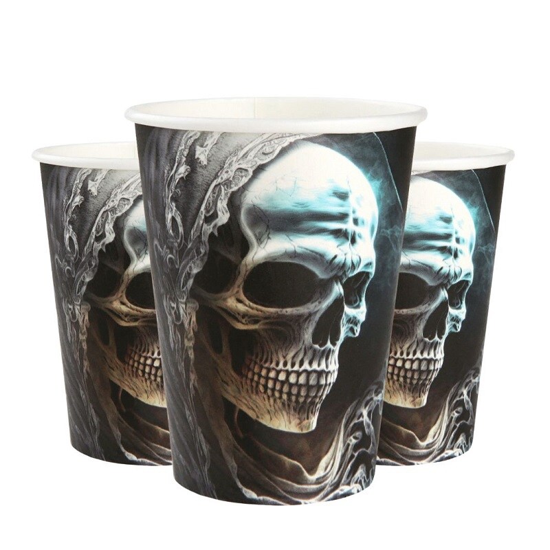Haunted Halloween - Papieren bekers 10 stuks