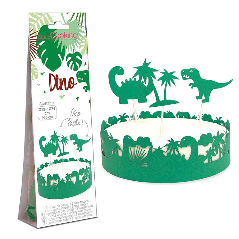 ScrapCooking - Dinosaurus Taart Decoraties