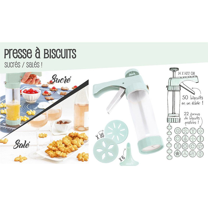 Scrapcooking Need'it Cookie Press