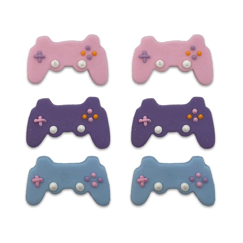 Suikerdecoraties - Gamecontrollers 6 stuks
