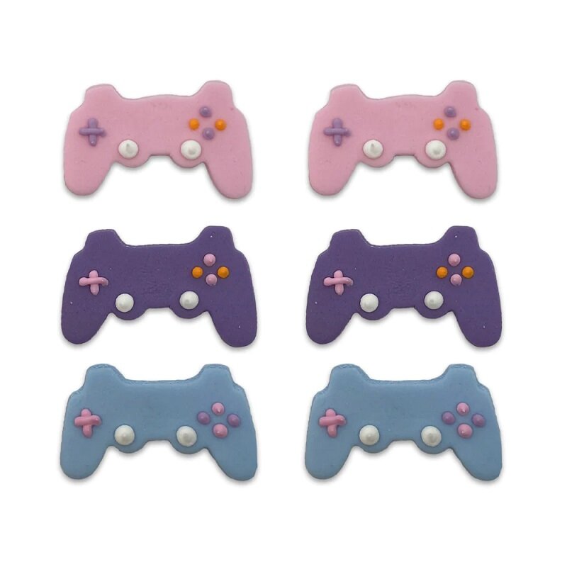 Suikerdecoraties - Gamecontrollers 6 stuks