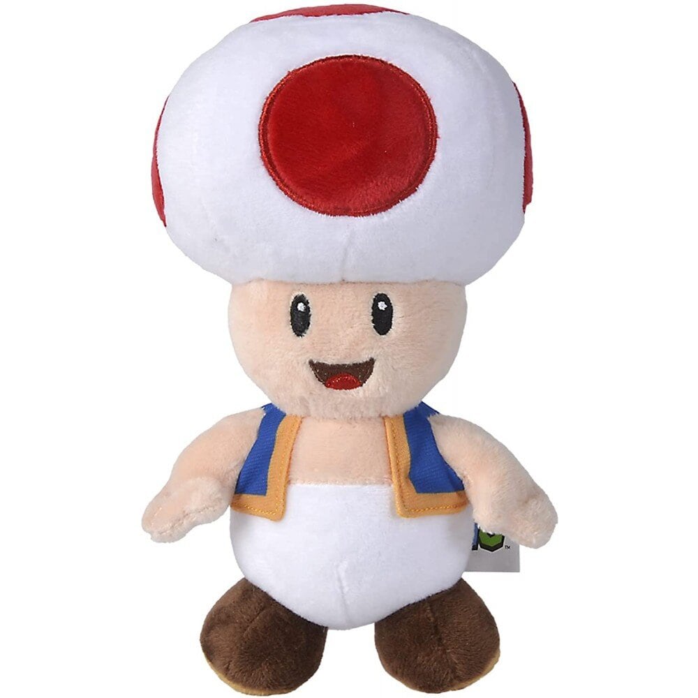 Super Mario - Pluche Knuffel Toad 20 cm
