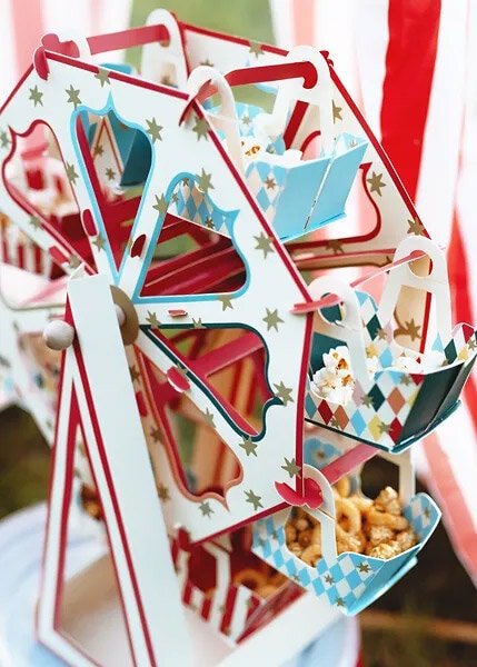 Circus Snackstand Reuzenrad, 33 x 48 cm