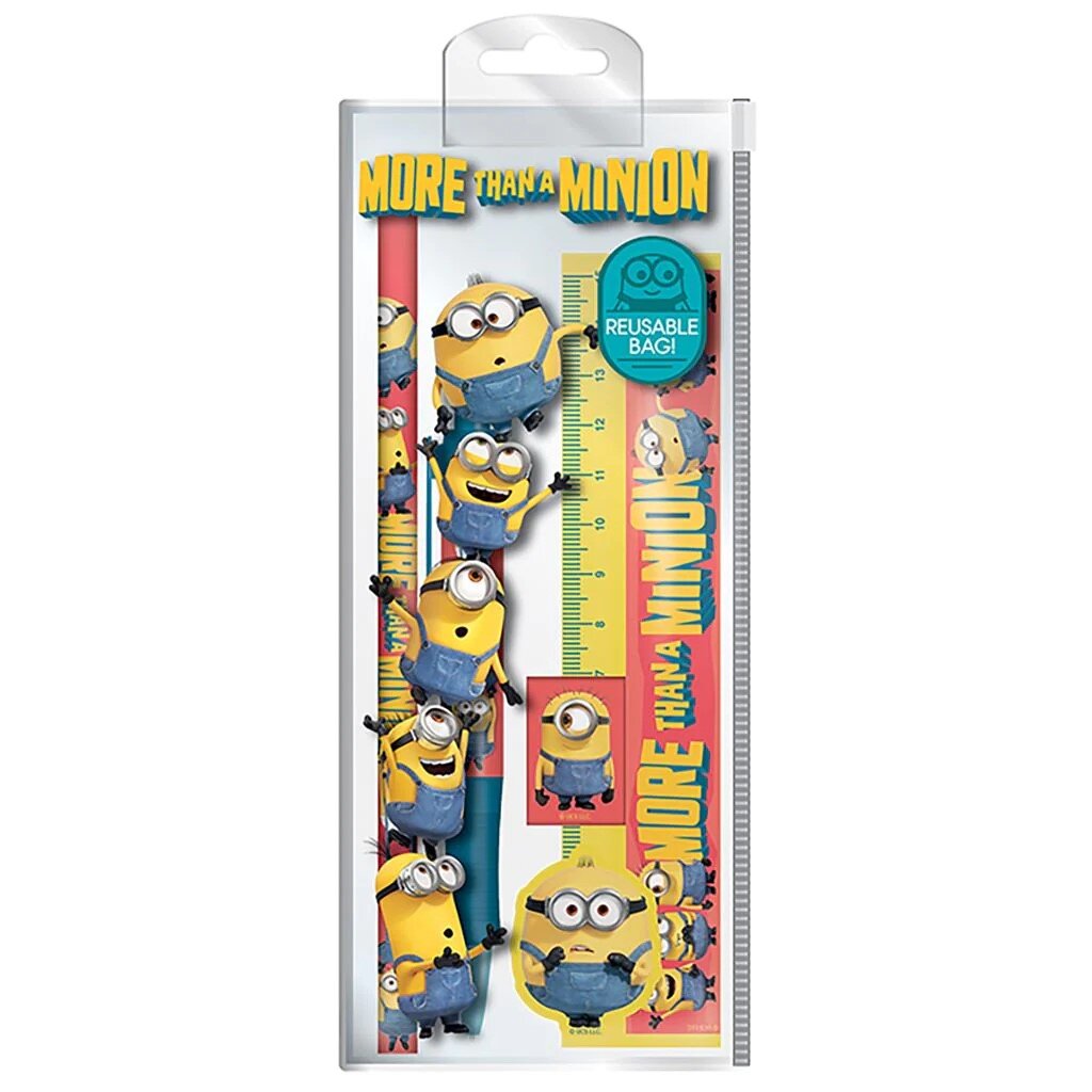 The Minions - Schoolset 5 stuks