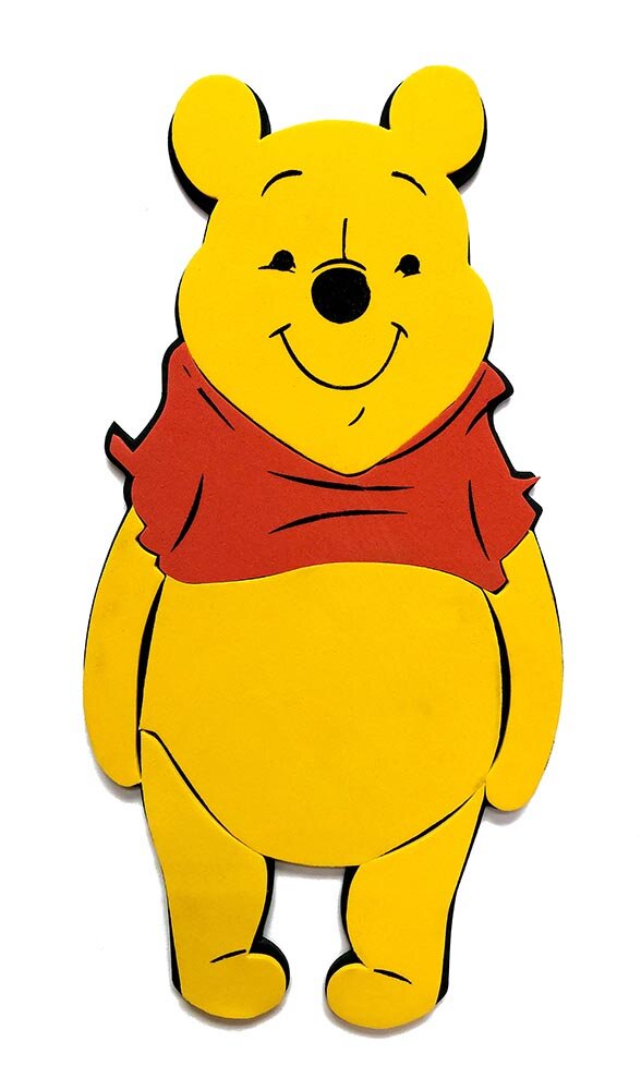 Winnie de Poeh 3D muurdecoratie