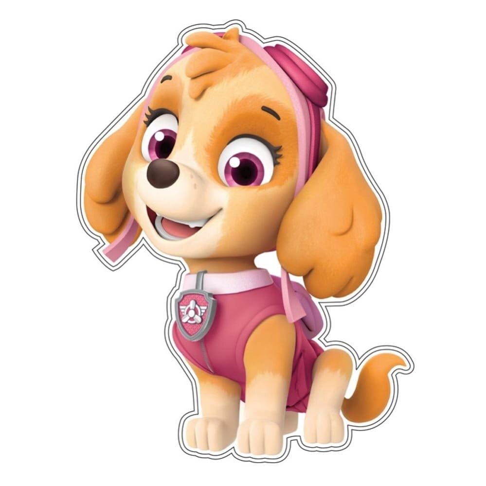 Paw Patrol 3D muurdecoratie - Skye