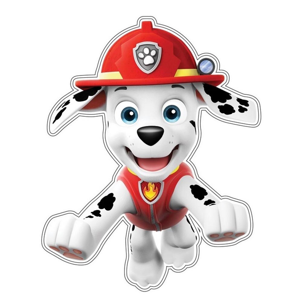 Paw Patrol 3D muurdecoratie - Marshall