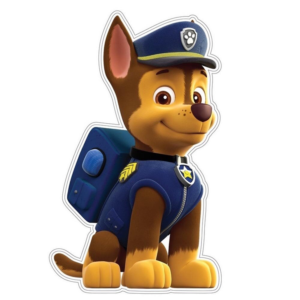 Paw Patrol 3D muurdecoratie - Chase