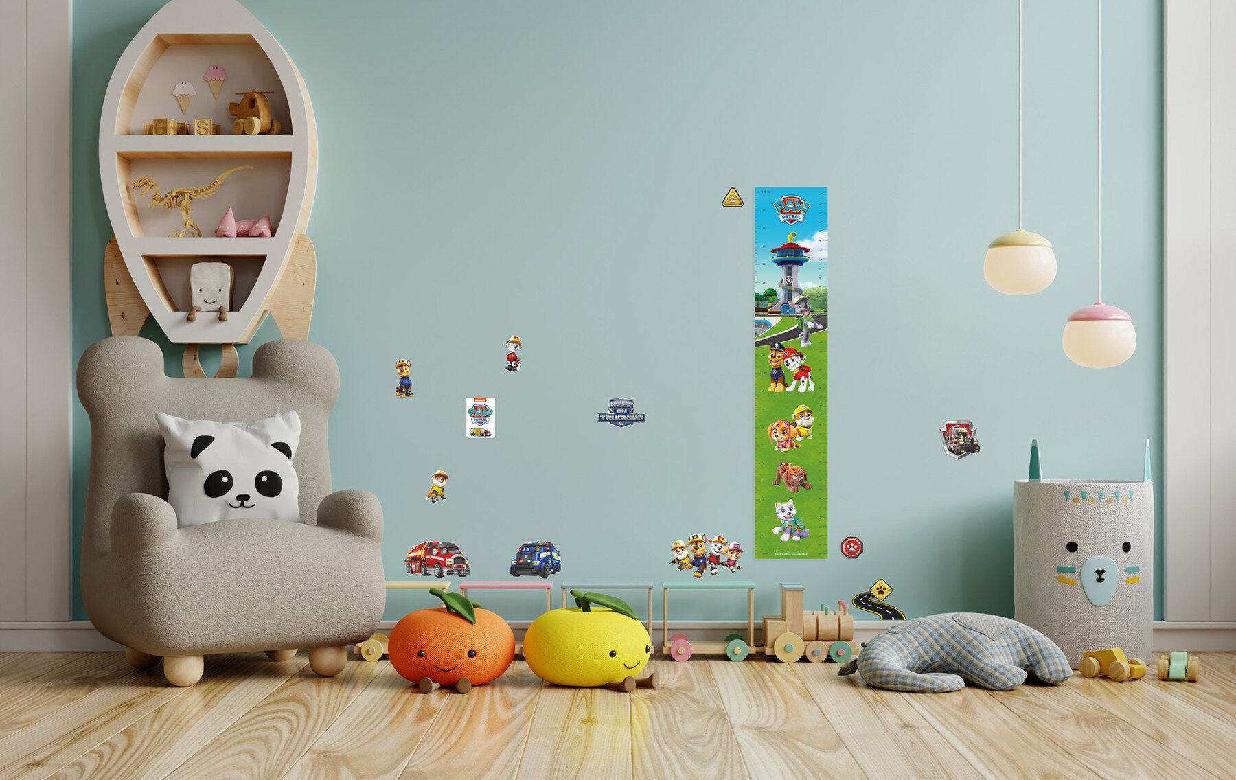 Paw Patrol Groeimeter voor de Kinderkamer
