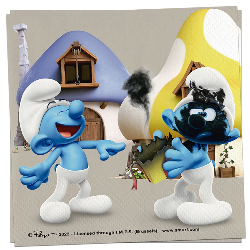 De Smurfen - Servetten 20 stuks