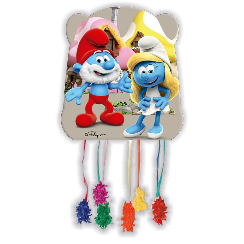 Smurfen - Piñata 33 x 28 cm