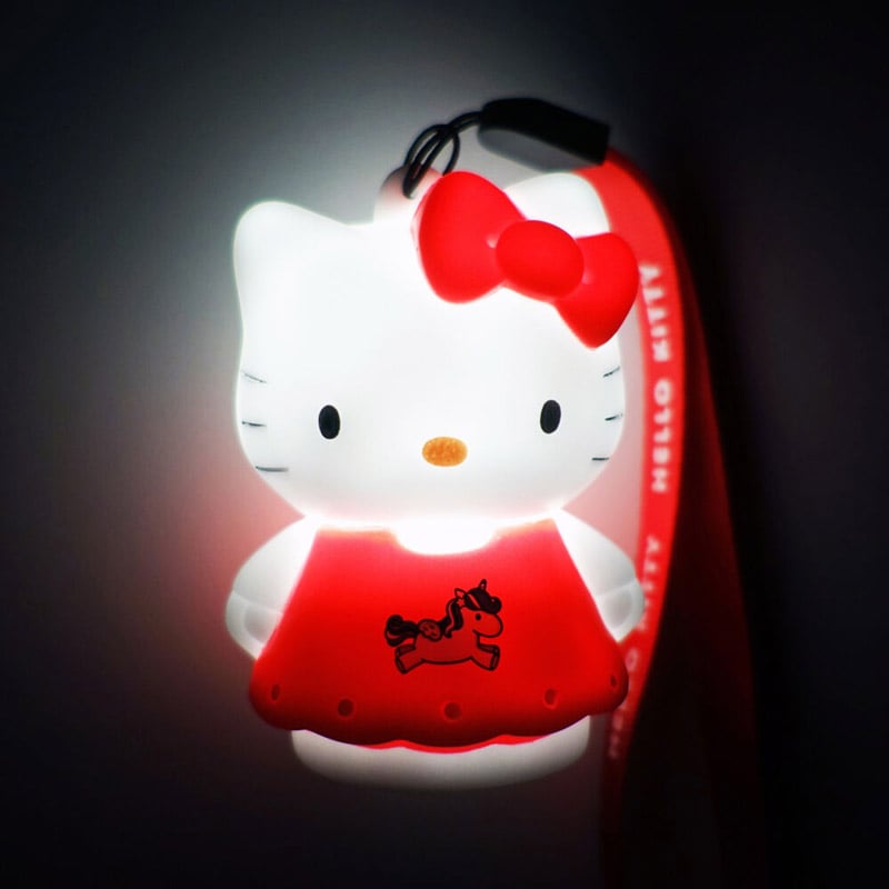 Hello Kitty Figuur met LED-licht 8 cm