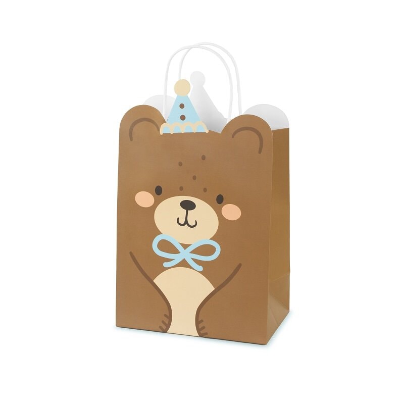 Teddybeer - Cadeauzakje 18 x 29 cm