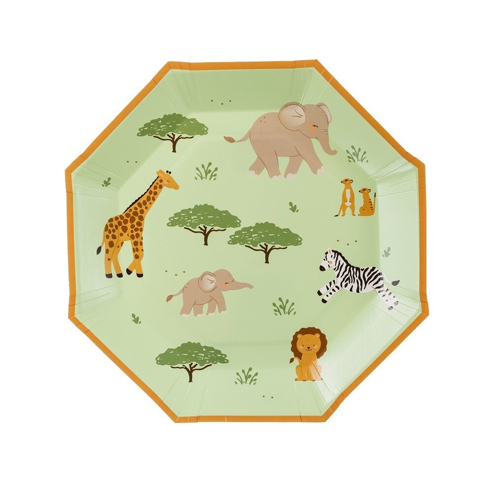 Borden Safaridieren 6 stuks