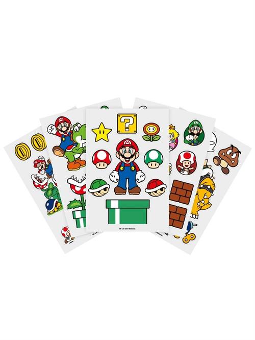 Super Mario - Stickers voor gadgets 39 stuks