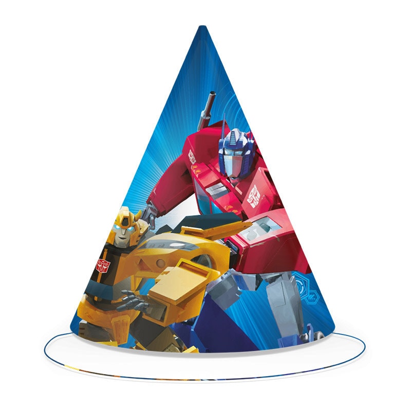 Transformers - Feesthoedjes 6 stuks