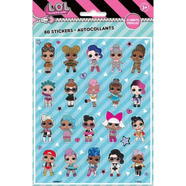 LOL Surprise - Stickers 80 stuks