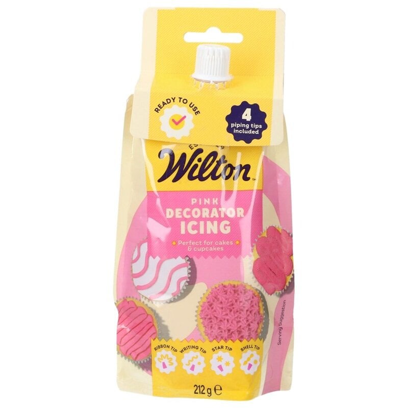 Wilton Roze Decoreerglazuur 212 gram