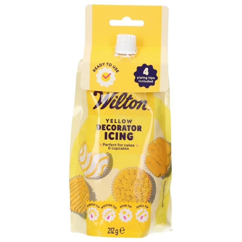 Wilton Geel Decoreerglazuur 212 gram