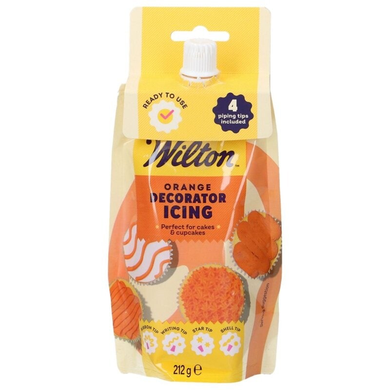 Wilton Oranje Decoreerglazuur 212 gram