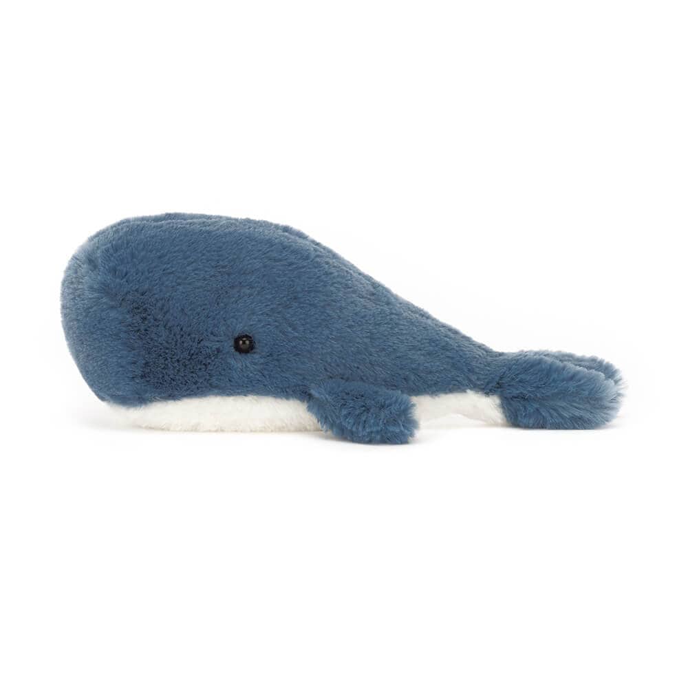 Jellycat - Donkerblauwe walvis 15 cm