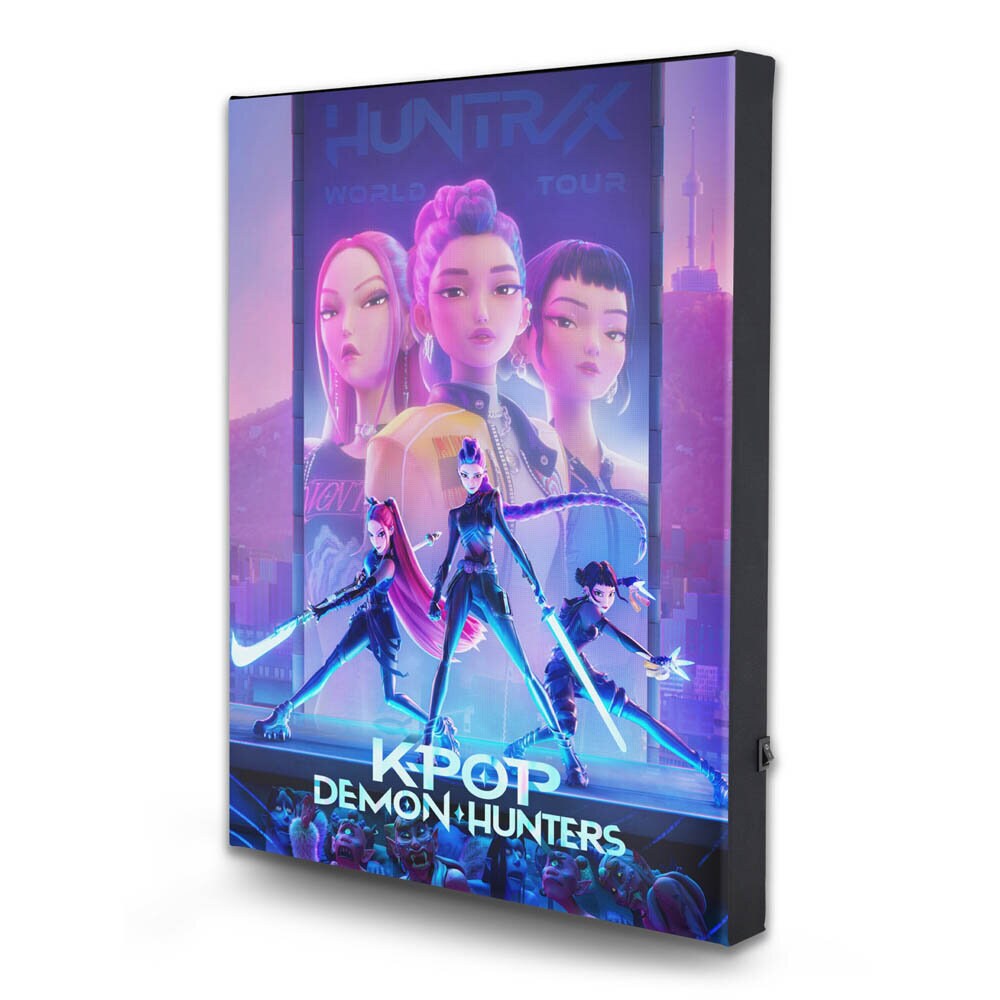 K-Pop Demon Hunters LED-canvas